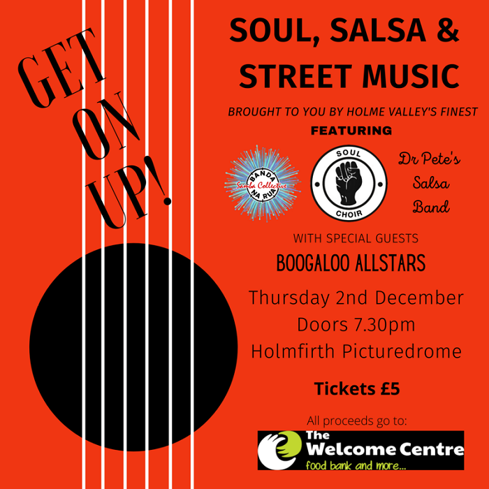A night of Salsa, Soul and Street in aid of The Welcome Centre