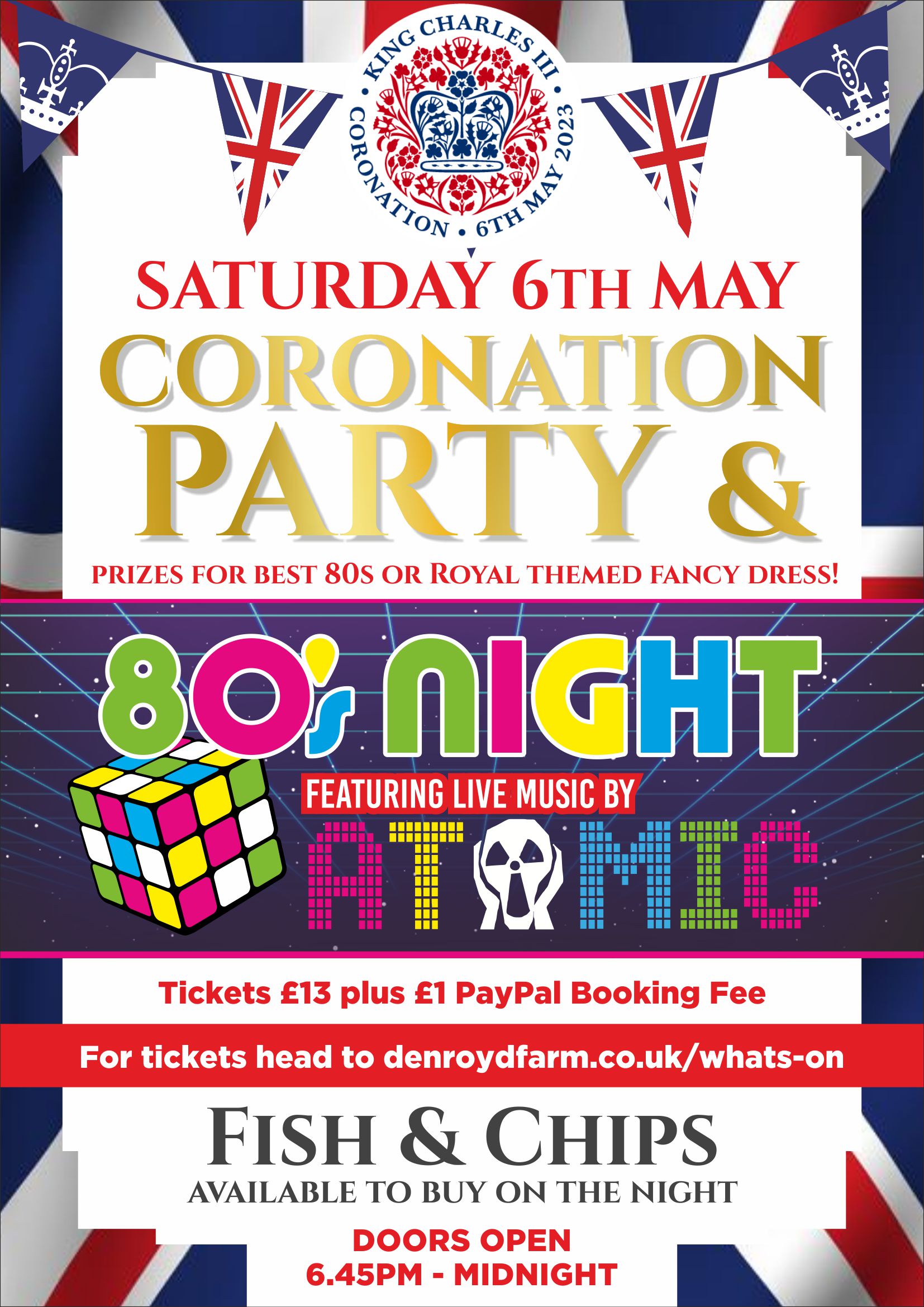 Coronation Party & 80s Night