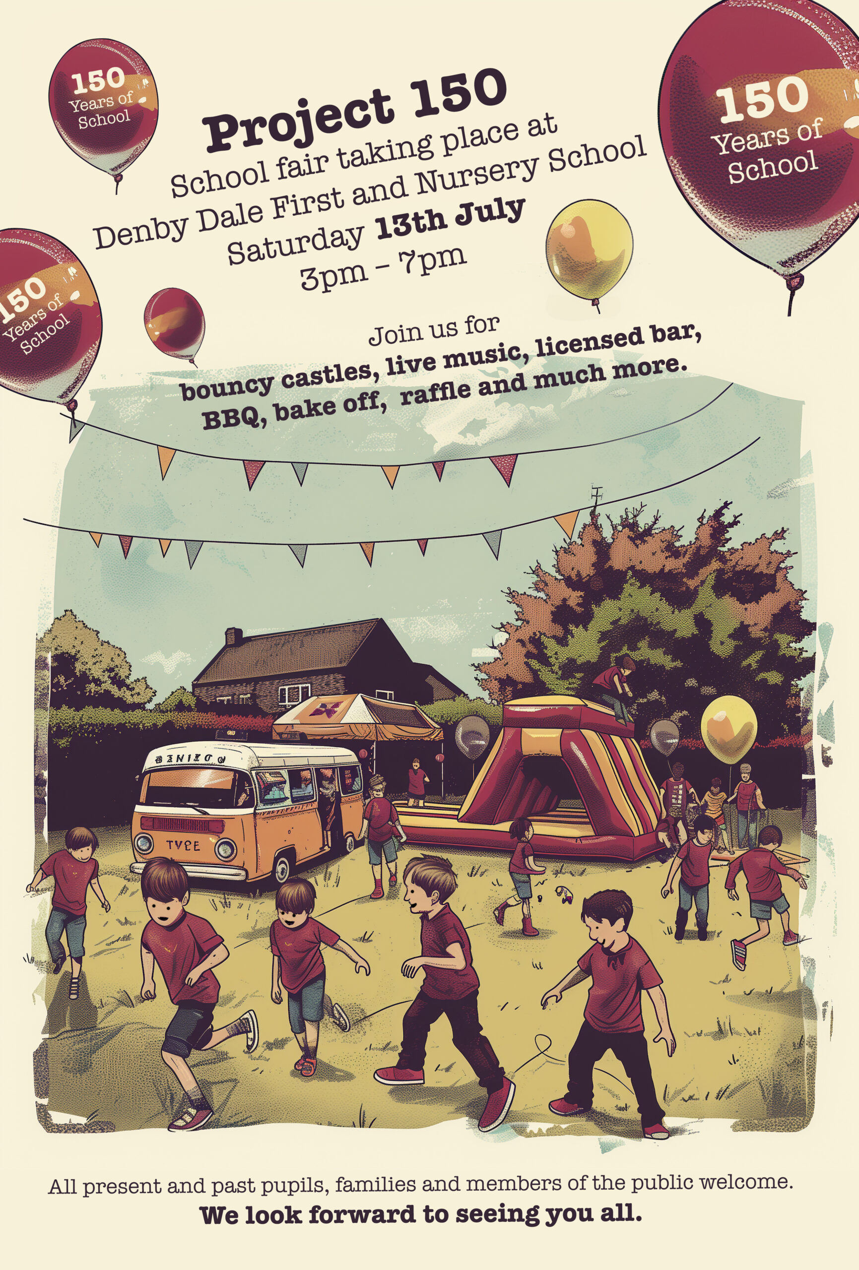 Denby Dale First and Nursery School 150th Anniversary Summer Fair