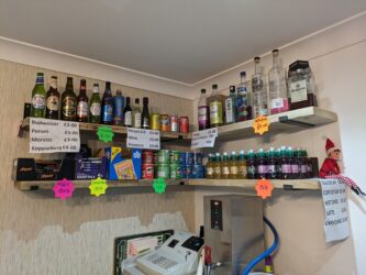 Nortonthorpe Sports Club clubhouse drinks