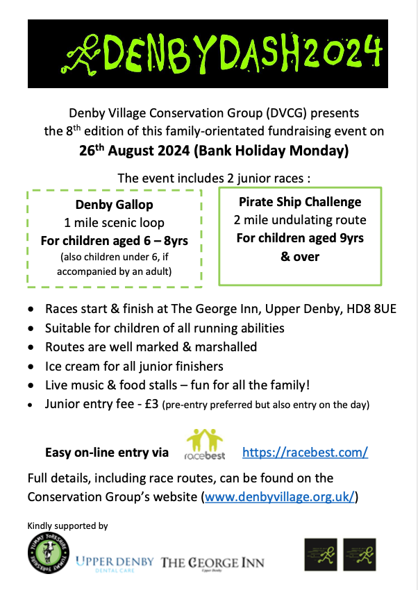 Denby Dash - a scenic rural race (with flapjack!)