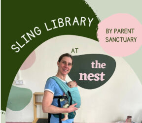 sling library by parent sanctuary at the nest