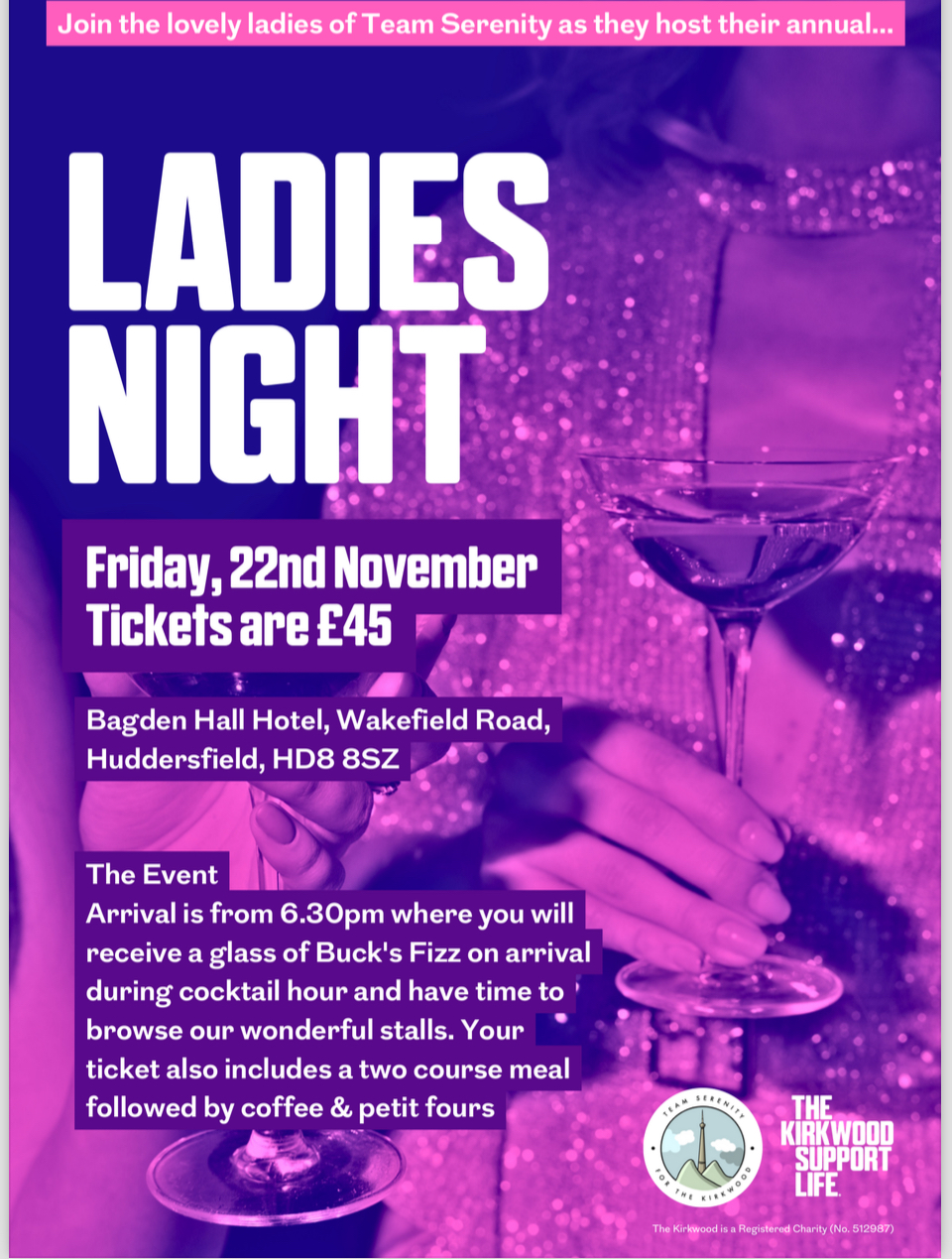 Ladies Night raising funds for The Kirkwood