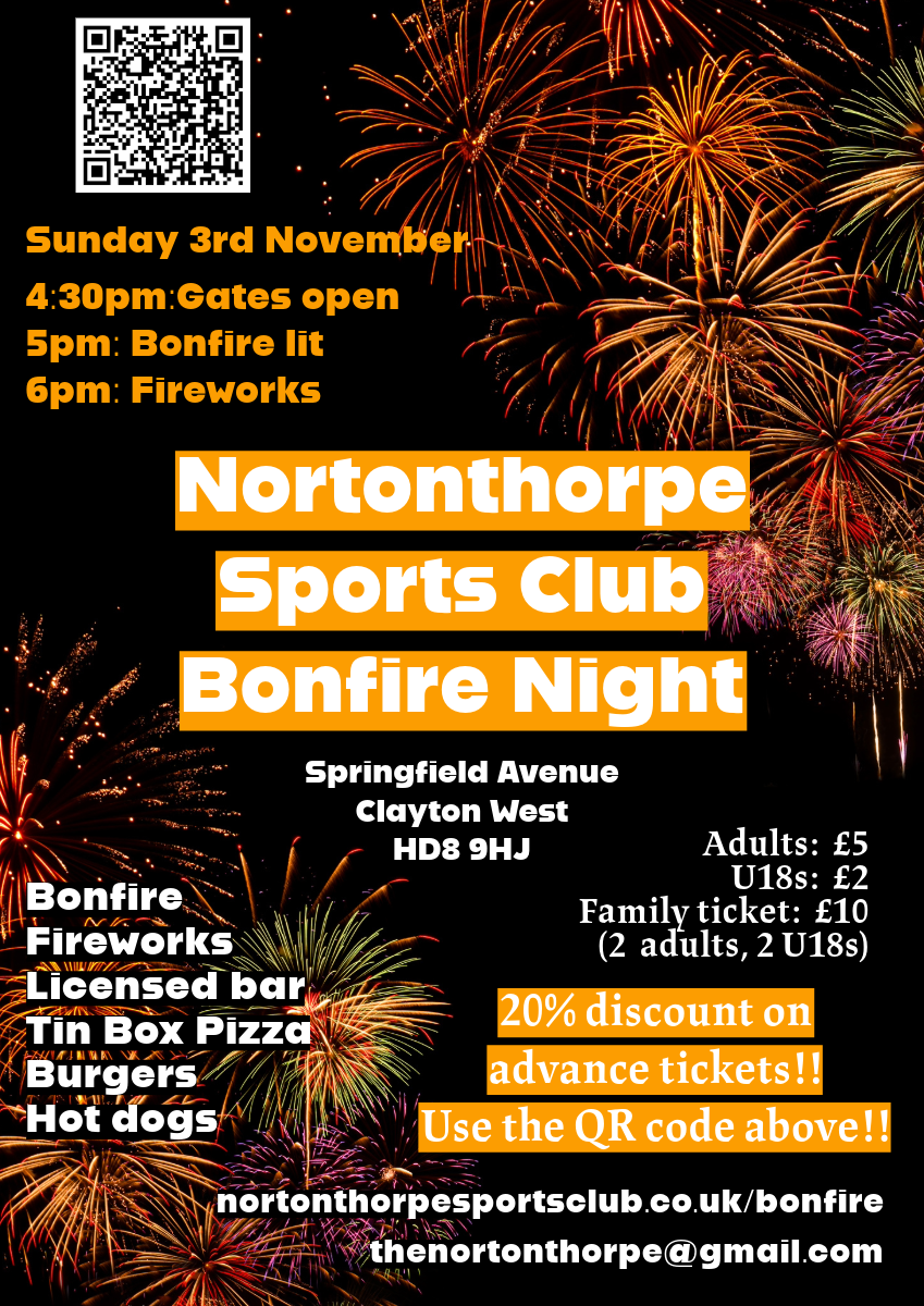 Bonfire Night - Scissett Football Club & NSC