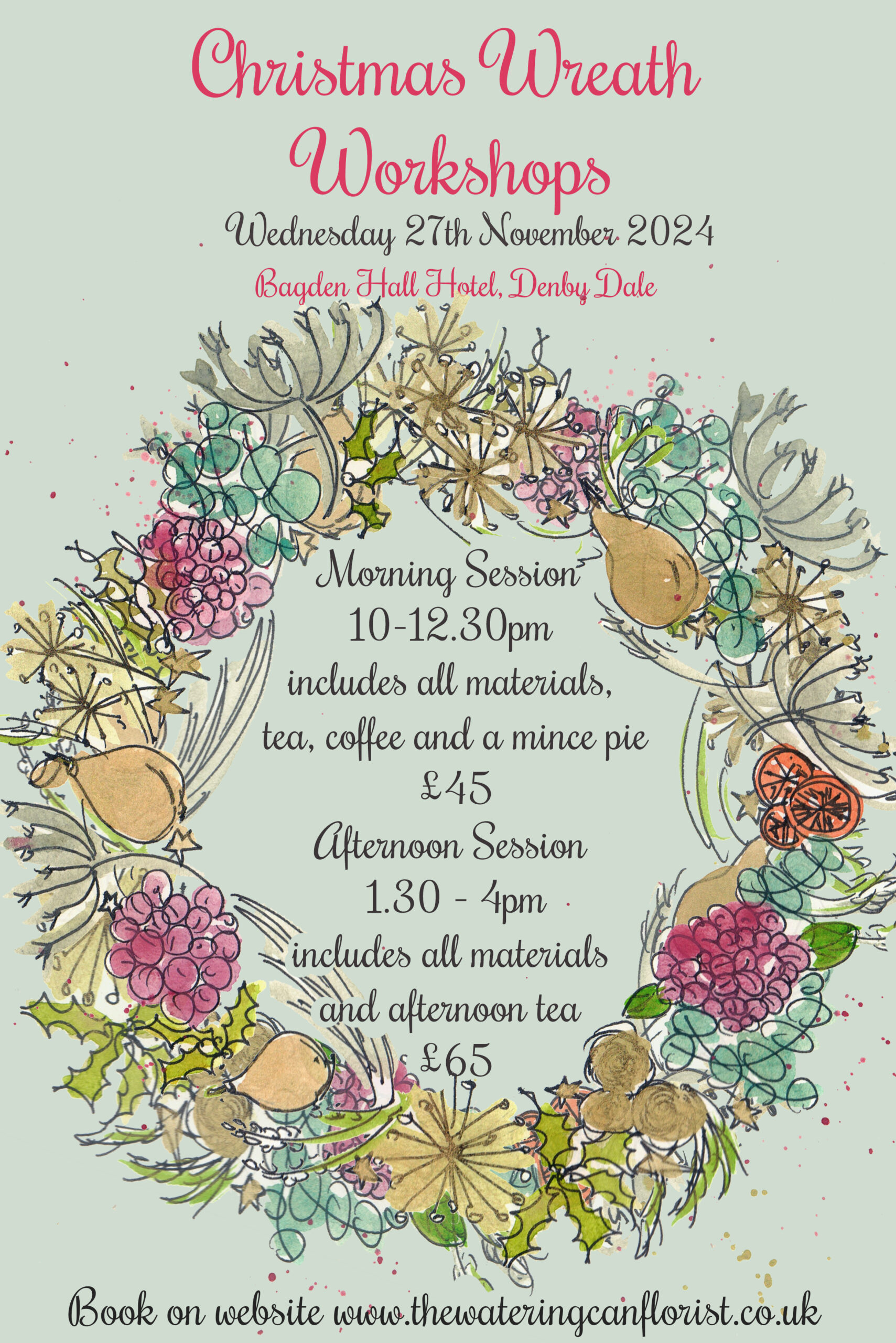 Christmas wreath Workshops