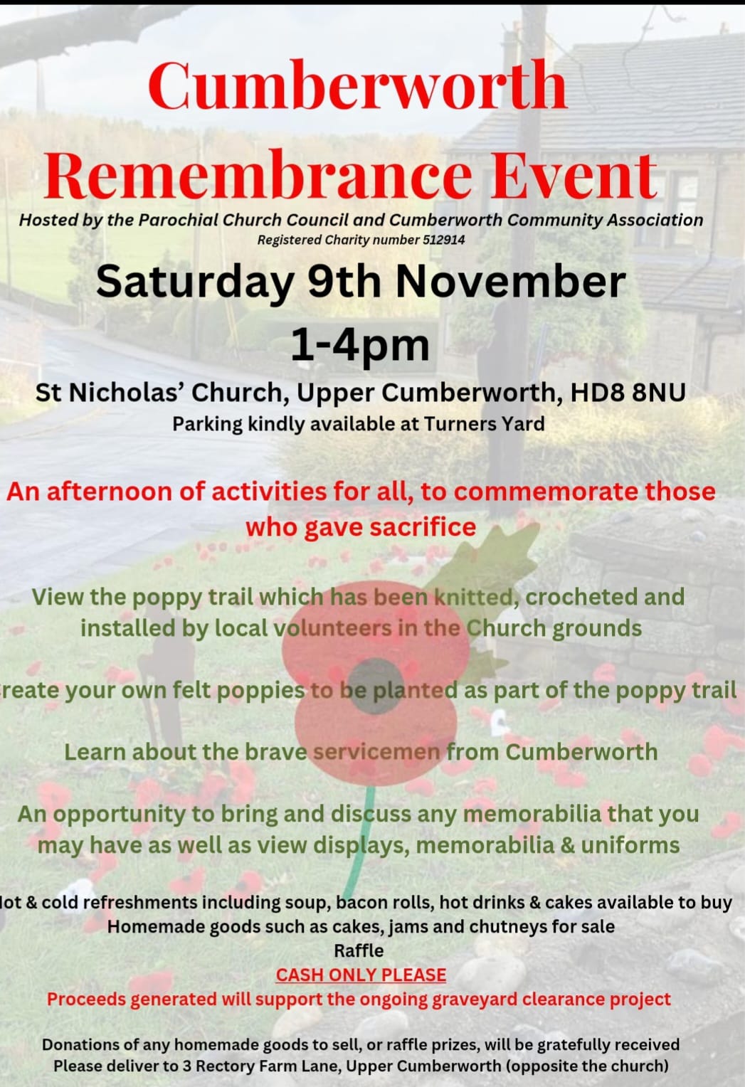 Cumberworth Remembrance Event