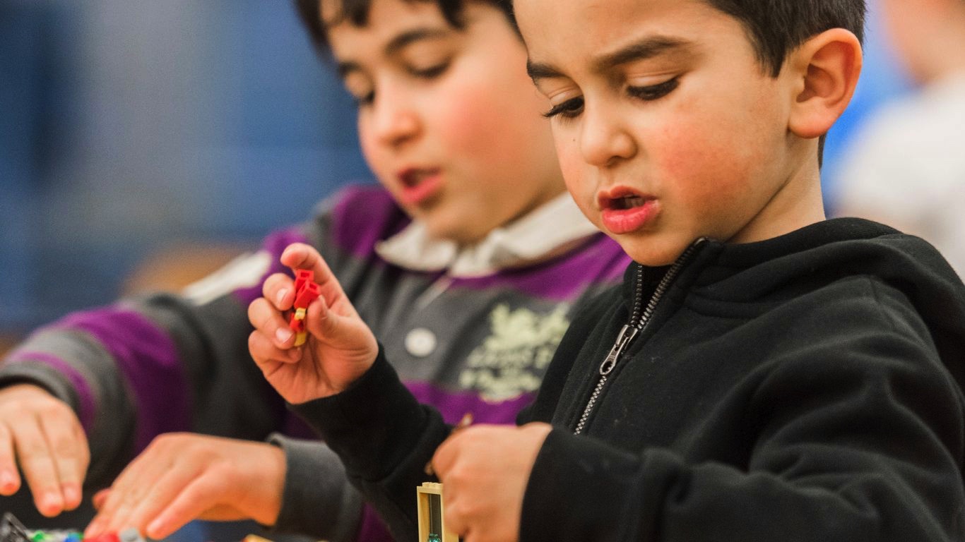 Budding Builders at Denby Dale Library