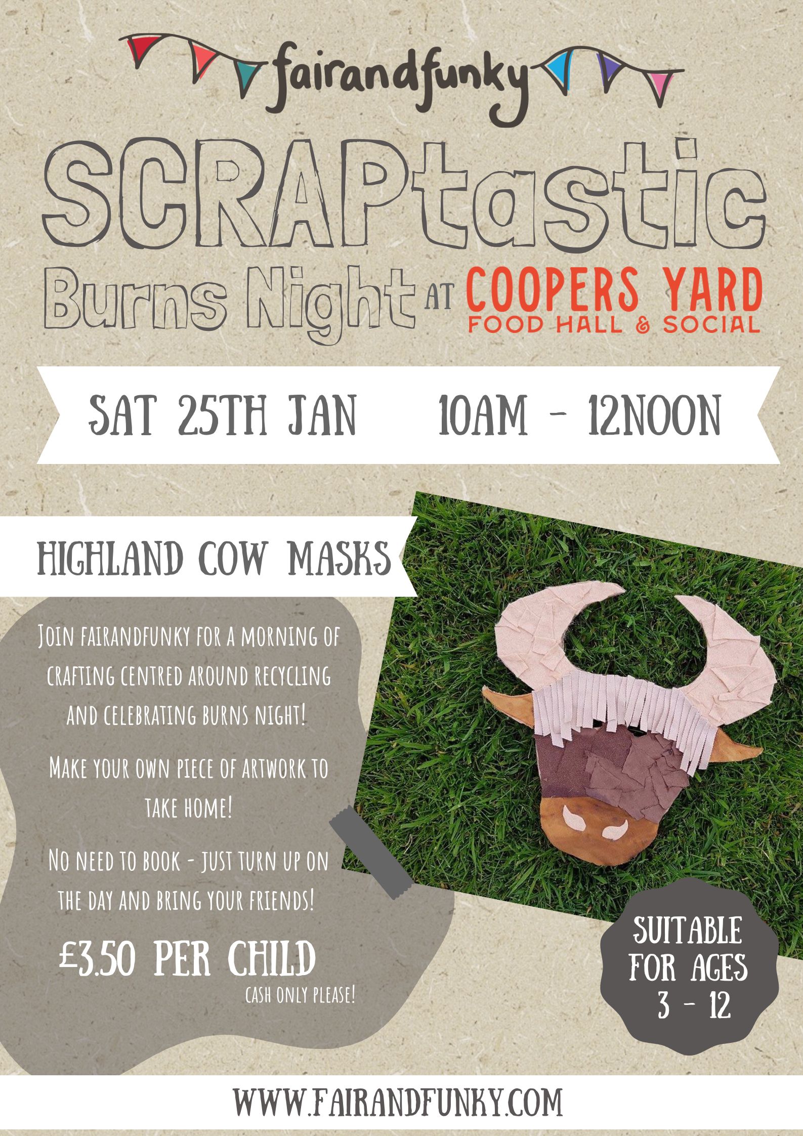 Burns Night SCRAPtastic at Coopers Yard